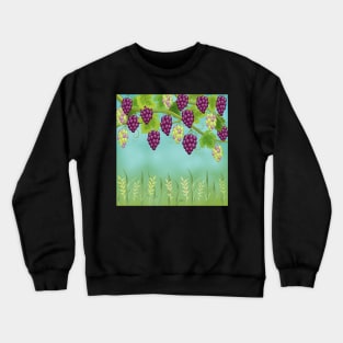 Grapes Vine Crewneck Sweatshirt